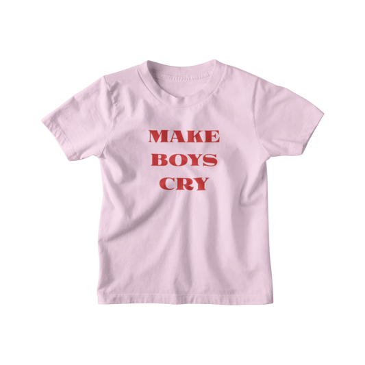 make boys cry