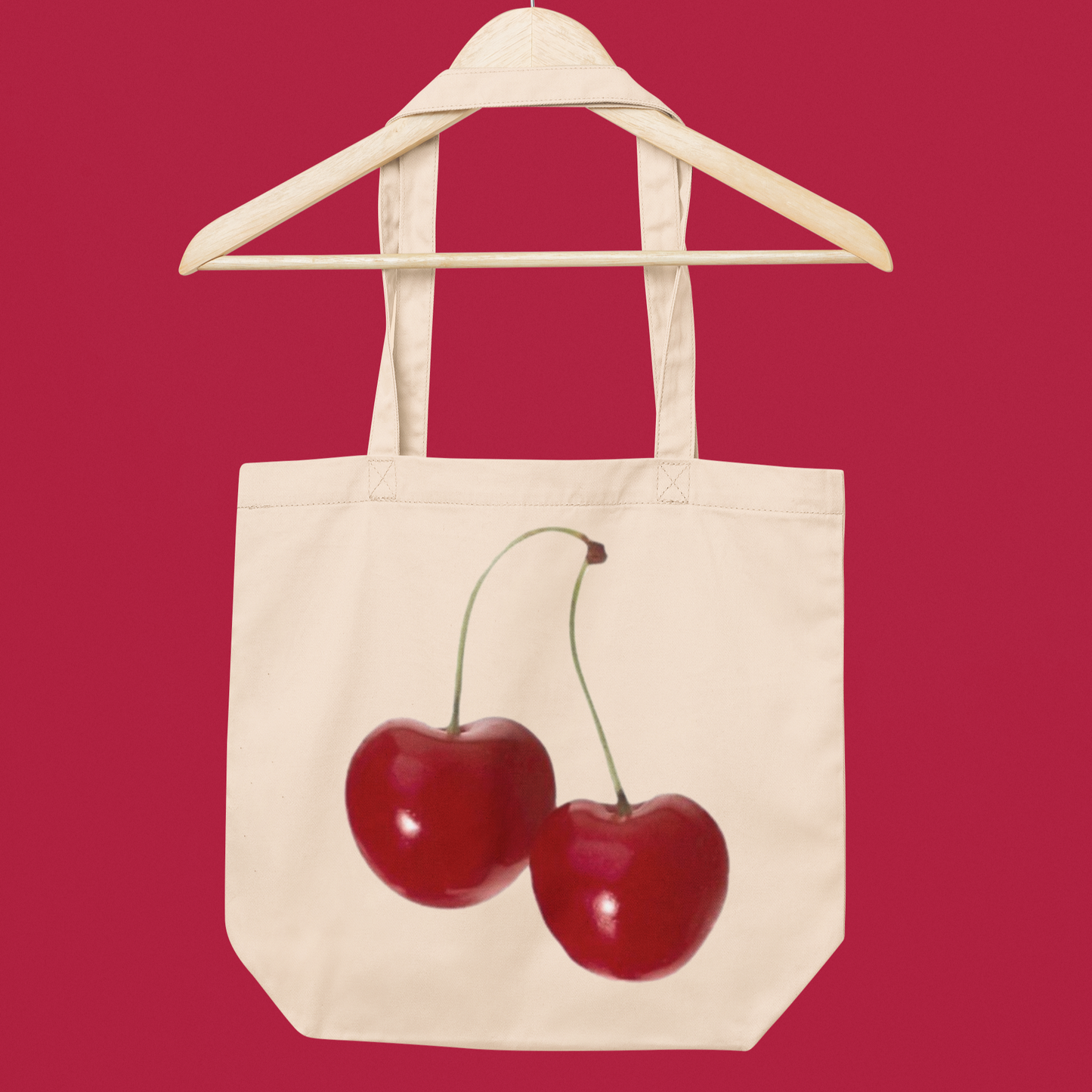 Cherry tote bag